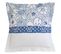 Taie D'oreiller Percale Coton Tertio®  Bleu -63 X 63 Avec Volant