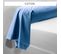 Taie D'oreiller Coton Tertio®  Bleu Azur -63 X 63 Avec Volant