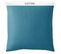 Taie D'oreiller Coton Tertio®  Bleu Canard -63 X 63 Sans Volant