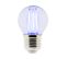 Ampoule LED Déco Filament Bleu 3w E27 Sphérique - Elexity