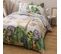 Parure Housse De Couette Coton - Ara Housse De Couette 240x220 + 2 Taies 65x65 Vert Foret