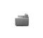 Canapé convertible express 3 places CLAYVE tissu gris clair