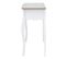 Console 1 tiroir BARROCO 2 blanc/pin