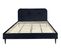 Brianna Lit Double Velours Bleu Nuit 140x190