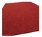 Tapis Tufté Main Scottish En Laine - Rouge Foncé - 200x300 Cm