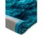 Tapis Shaggy Doux Gossip En Polyester - Bleu Turquoise - 120x180 Cm