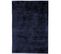 Tapis De Salon Lame En Viscose - Bleu Marine - 160x230 Cm