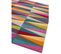 Tapis Pure Laine à Motifs Colorés Flashy Triangles - Multicolore 175x250 Cm