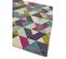 Tapis à Motifs Flashy En Laine - Multicolore - 120x170 Cm