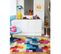 Tapis à Motifs Flashy En Laine - Multicolore - 140x200 Cm