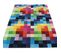 Tapis à Motifs Flashy En Laine - Multicolore - 140x200 Cm