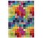 Tapis à Motifs Flashy En Laine - Multicolore - 140x200 Cm