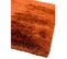 Tapis Shaggy Tufté Splash En Polyester - Orange - 140x200 Cm