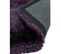 Tapis Shaggy Tufté Splash En Polyester - Violet - 200x300 Cm