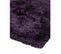 Tapis Shaggy Tufté Splash En Polyester - Violet - 200x300 Cm