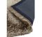 Tapis Shaggy Tufté Splash En Polyester - Taupe - 200x300 Cm