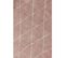 Tapis Style Berbère Diko En Polypropylène - Rose Pâle - 160x230 Cm