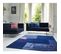 Tapis Tufté Main Slate En Laine - Bleu - 120x170 Cm