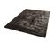 Tapis Luxe Designer Titane En Viscose - Noir - 175x250 Cm