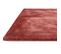 Tapis Luxe Designer Titane En Viscose - Rouge Cachemire - 200x300 Cm