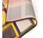 Tapis de salon design WHIRL - Multicolore - 120x170 Cm