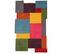 Tapis Moderne Et Design Arty En Laine - Multicolore - 90x150 Cm