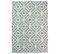 Tapis De Salon Design Hilal En Laine - Bleu Ciel - 160x230 Cm