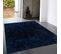 Tapis De Salon Lou En Polyester - Bleu Marine - 120x170 Cm