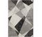 Tapis de salon moderne AVON - Gris - 120x170 Cm