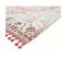 Tapis Salon Moderne Designer Vintage En Viscose - Rouge - 200x290 Cm