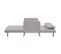 Canapé BZ 2 Places - Tissu Taupe 140 - L 152 X P 90 X H 81 Cm - Deplo