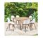 Lot De 2 Chaises De Jardin Pp 50 X 55 X 85,5 Cm