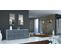 Buffet Blanc Mat  Et Gris   Laquée  Avec  LED (hxlxp) : 72 X 166 X 35