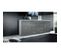 Buffet Blanc Mat  Et Gris   Laquée  Avec  LED (hxlxp) : 72 X 166 X 35