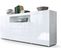 Buffet Blanc  Brillant  (hxlxp) : 72 X 167 X 35cm