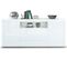 Buffet Blanc  Brillant  (hxlxp) : 72 X 167 X 35cm