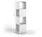 Colonne Étagère Rotative En Blanc 144,2 X 35,2 X 35,2 Cm (hxlxp)