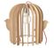 Lampe Cage Oiseaux Beige