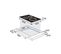 Table De Cuisson Induction 60cm 4 Feux 7400w Noir - Spi9649b