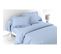 Drap Housse Uni Azur Percale Anne De Solène 160 X 200 (2 Pers) Azur