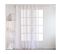 Voilage Sablé Grande Largeur Blanc 240 X 240 Cm - Enjoy Home