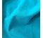 Rideau Uni Effet Bachette - 135 X 240 Cm - Turquoise