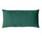 Coussin Non Déhoussable En Coton Uni - 30x50 Cm - Vert Foncé