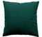 Coussin Déhoussable Uni En Coton - 60x60 Cm - Vert Foncé