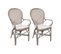 Fauteuil En Rotin Bistrot (lot De 2) - Elina