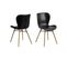 Chaises Simili Et Bois (lot De 2) - Matilda