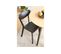 Chaise Scandinave En Bois (lot De 2) - Leta