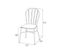 Chaise De Jardin Empilable En Aluminium (lot De 2) - Begonia