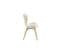 Chaises Tissu Bouclette Beige Et Bois Chêne (lot De 2) - Matilda