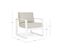 Fauteuil De Jardin En Aluminium Et Tissu (lot De 2) - Etretat